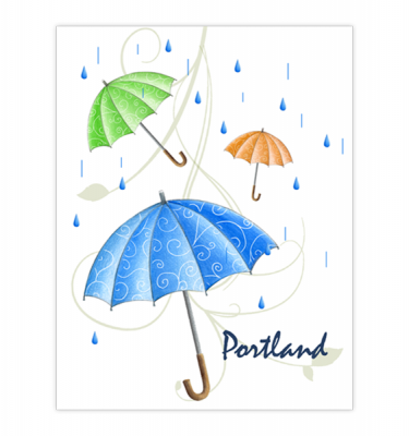 Portland Umbrella and Rain