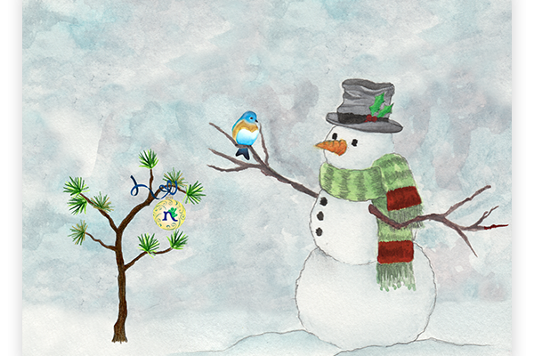 NPEI 02b - snowman tree